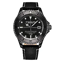 Relógio Masculino Stuhrling 883HB.03 Automático 42mm, Preto
