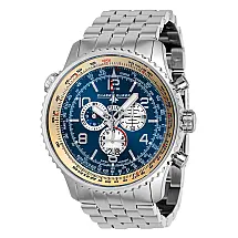 Relgio masculino Chase Durer Flight Commander Swiss Ronda 5050.C calibre - 49,5 mm. Ao CDW-0013