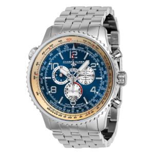 Relgio masculino Chase Durer Flight Commander Swiss Ronda 5050.C calibre - 49,5 mm. Ao CDW-0013
