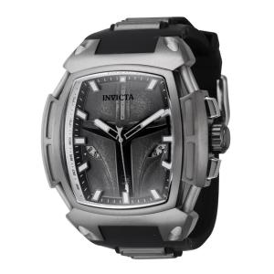 Relógio Masculino Star Wars Mandalorian, Invicta 43013, Preto