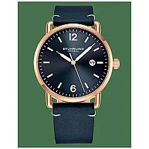 Relógio Masculino Stuhrling Metro 3901 Quartzo 38mm, Azul