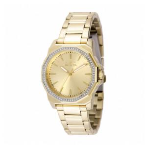 Relógio Feminino Invicta Speedway 34mm, Dourado 49113