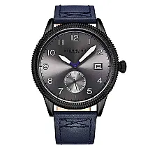 Relógio Masculino Stuhrling Aviator 4011 Quartzo 44mm, Azul