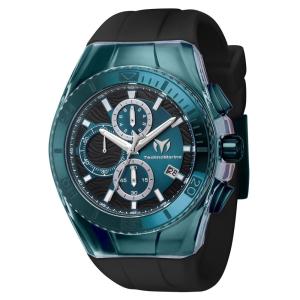 Relgio masculino original TechnoMarine Cruise - 44,5 mm. Preto TM-121213