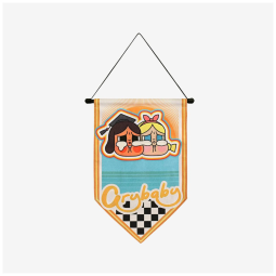 Bandeirola CRYBABY Sunset Concert SeriesBadge,Pop Mart