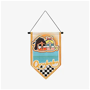 Bandeirola CRYBABY Sunset Concert SeriesBadge,Pop