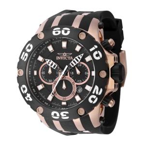 Subaqua Men s Watch - 51mm. Preto. Rose Gold 46513