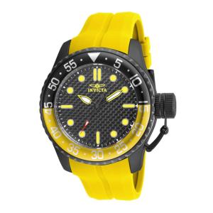 Relgio masculino profissional - 50 mm. Amarelo 17513