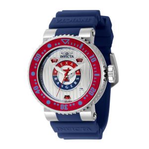 Relgio unissex MLB Texas Rangers - 40 mm. Azul 42613