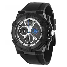 Relógio Stuhrling Falcão 220 com caixa de 49mm e pulseira em couro - 220.335613