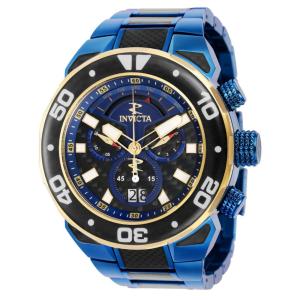 Relógio Masculino Carbon Hawk, Invicta 37713, Azul e Preto
