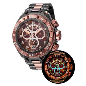 Relgio masculino Ripsaw Swiss Ronda 8040.N calibre - 52,7 mm. Rosa ouro. Preto. Marrom 38813