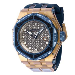 Relógio Masculino Automático Reserve Carbon Hawk, Invicta ZG 38913, Azul, Bege e Preto