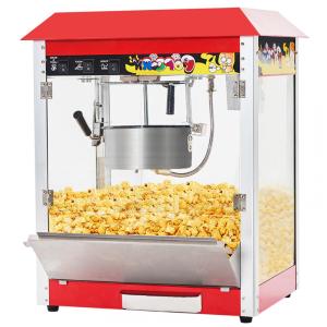 Máquina de Pipoca Comercial 1300W Chaleira 0,35g Produz Mais de 60 Xícaras DEYGIA