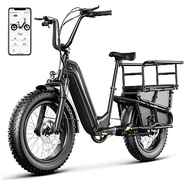 Bicicleta Elétrica 1500W Pico, Bateria