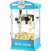 Great Northern Popcorn 83DT6017 Pipoqueira Elétrica de Bancada em Aço Inoxidável, 110V 480W, Azul
