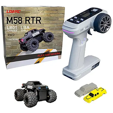 Mini Carro RC Escala 1:58
