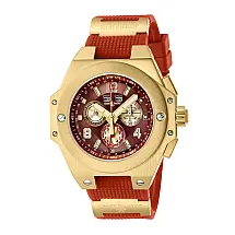 Relgio masculino Chase Durer Conquest Swiss Ronda 5040.F calibre - 48 mm. Marrom. Ouro CDW-0023