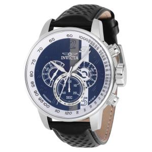 Relgio masculino Invicta S1 Rally - 48mm, branco e preto, estilo esportivo e sofisticado.