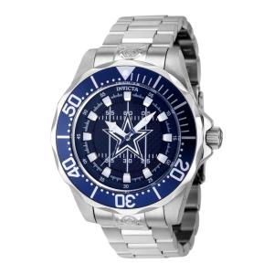 Relgio Masculino NFL Dallas Cowboys Automtico - 47mm. Ao 42123