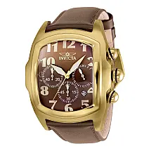 Relgio Lupah Masculino - 46,7 mm. Marrom 36123