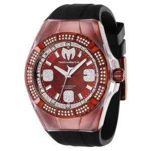 Relógio Masculino TechnoMarine Cruise, Invicta TM121223, Preto e Vermelho