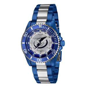 Relgio unissex NHL Tampa Bay Lightning - 38 mm. Ao. Azul ZG-42223