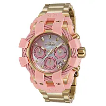 Relgio feminino Bolt com mostrador em madreprola - 40,5 mm. Ouro 43223