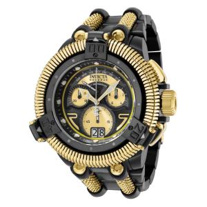 Relgio masculino King Python Swiss Ronda 8040.N calibre - 50 mm. Ouro. Preto 35223