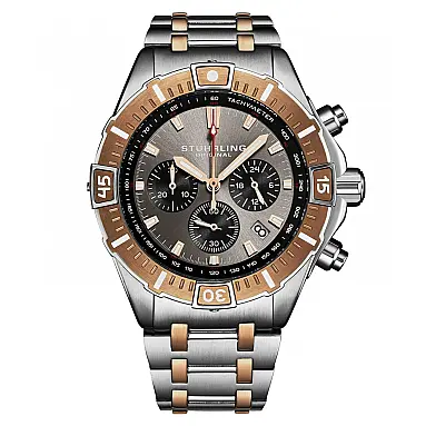 Relógio Cronógrafo Stellar 44mm com
