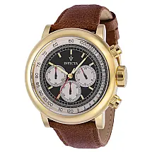 Relógio Masculino Invicta de Quartzo Vintage, Invicta ZG37323, Marrom