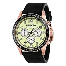 Relgio masculino vintage - 44 mm. Preto 40523