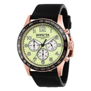 Relgio masculino vintage - 44 mm. Preto 40523