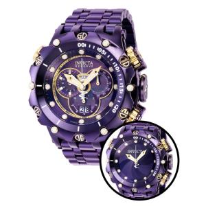 Reserva Venom Shutter Swiss Ronda 5050.C Calibre Relgio masculino com mostrador em madreprola - 51 mm. Roxo 38723