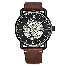 Relógio Masculino Stuhrling 3972 Automático 42mm, Marrom