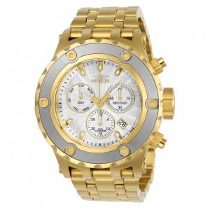 Relógio Masculino Invicta Subaqua Swiss Ronda Z60 Caliber 52mm, Dourado 23923