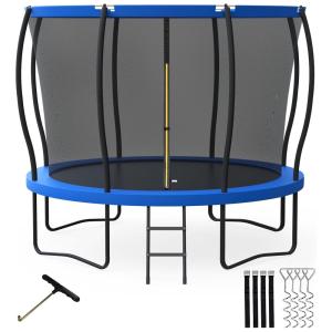 Cama Elástica Interna Dobrável com Apoio Ajustável, até 99 kg, WAMKOS, Verde