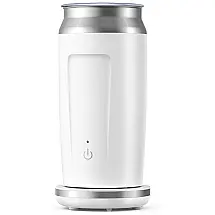 Espumador de Elétrico 4 em 1 para Leite 70 mL, Aço Inoxidável, 500W, 110v, ELEMORE HOME, Branco