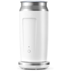 Espumador de Elétrico 4 em 1 para Leite 70 mL, Aço Inoxidável, 500W, 110v, ELEMORE HOME, Branco