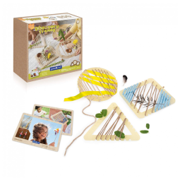 Quadros Discovery Guidecraft Translúcidos Quadrado Círculo Triângulo Tecelagem 6 Cartões G6779