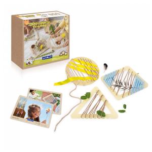 Quadros Discovery Guidecraft Translúcidos Quadrado Círculo Triângulo Tecelagem 6 Cartões G6779