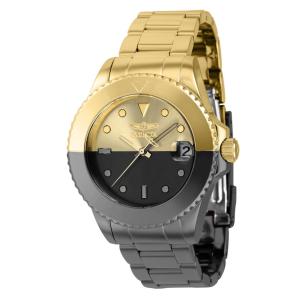 Relógio Feminino Invicta Pro Diver Automático, Preto e Ouro 42033