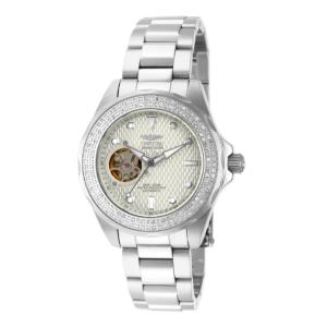 Relgio feminino Grand Pro 0,6 quilates com diamante automtico - 38 mm. Ao 15133