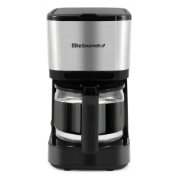 Cafeteira Elétrica Automática com Filtro Reutilizável 110V 900W Elite Gourmet EHC9420, Preta