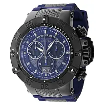 Relógio Masculino Invicta Subaqua Noma III, Preto e Azul 44233