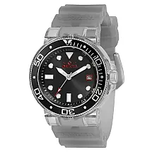 Relgio Invicta Pro Unissex - 40mm, Cinza Claro e Transparente | Modelo 35233