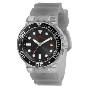 Relgio Invicta Pro Unissex - 40mm, Cinza Claro e Transparente | Modelo 35233