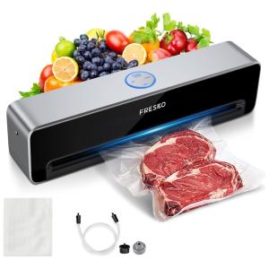 Seladora a Vácuo Automática Úmido, Seco com Painel de Controle Digital, 110v, FRESKO V1, Prateado