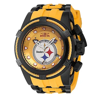 Relgio masculino calibre NFL Pittsburgh