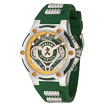 Relgio unissex MLB Oakland Athletics - 40 mm. Ao. Verde 43533
